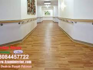 PVC Sheets Vinyl Flooring and Wooden Flooring with Fitting