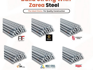 Premium Quality Steel Available at Zarea Limited